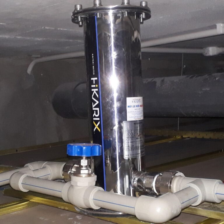 Hikarix SH-1500 hệ lọc nước tổng sinh hoạt cho căn hộ mini